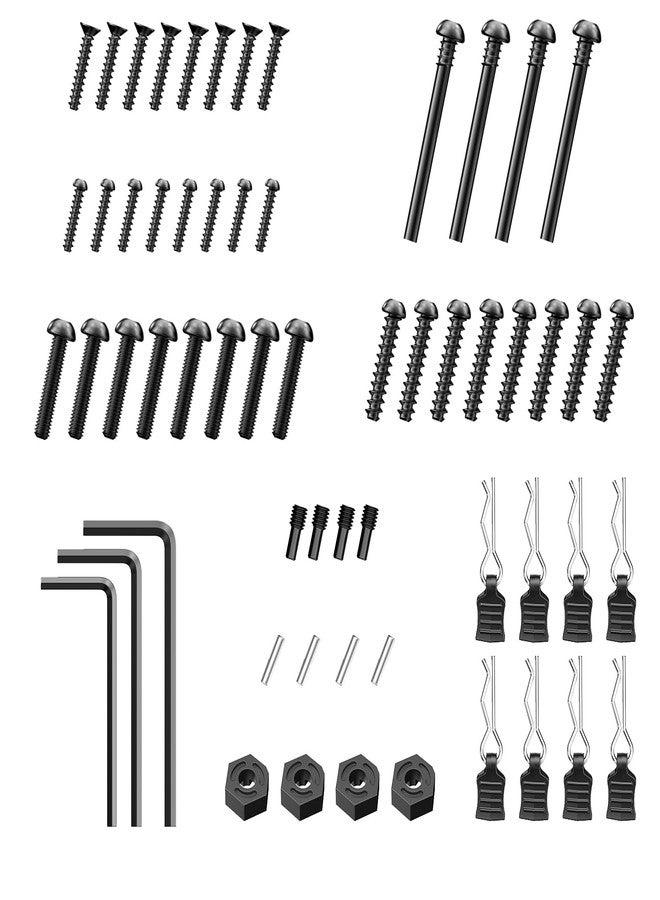 HYPER GO KS003 RC Car Accessories Screw Kit, Spare Parts RC Vehicle Accessories for All 1/14 1/16 Scale - Image 1